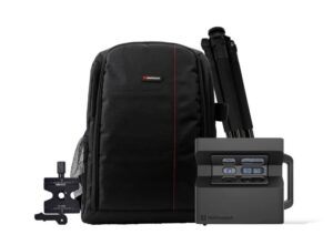 matterport pro2 camera essential backpack bundle – high precision scanner 360 virtual tours, 4k photography, 3d mapping, & digital surveys – includes pro2 camera, tripod, clamp, & backpack
