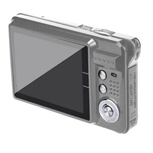 Acuvar 18MP Megapixel Digital Camera with 2.7" LCD Screen, Rechargeable Battery, HD Photo and Video for Indoor, Outdoor Photography for Adults, Kids (Silver)