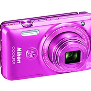 Nikon COOLPIX S6900 Digital Camera with 12x Optical Zoom and Built-In Wi-Fi (Pink)