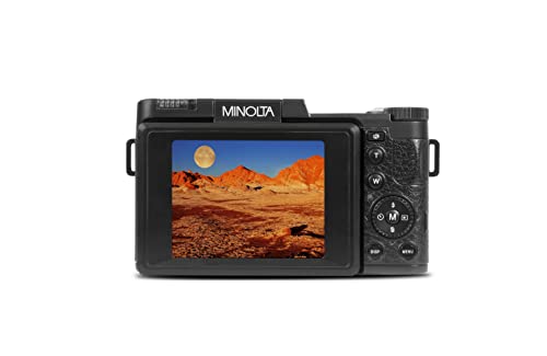 Minolta MND30 30 MP / 2.7K Ultra HD Digital Camera (Blue)