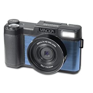 Minolta MND30 30 MP / 2.7K Ultra HD Digital Camera (Blue)