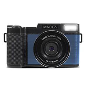 Minolta MND30 30 MP / 2.7K Ultra HD Digital Camera (Blue)