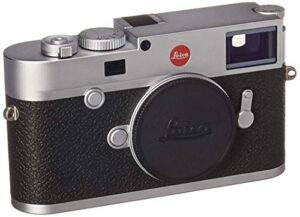 leica m10 digital rangefinder camera (silver)