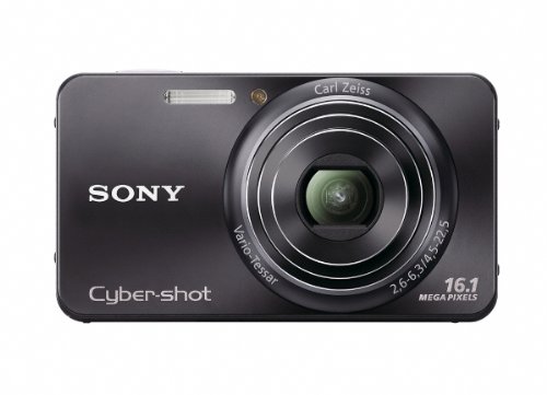 Sony Cyber-Shot DSC-W570 16.1 MP Digital Still Camera with Carl Zeiss Vario-Tessar 5x Wide-Angle Optical Zoom Lens and 2.7-inch LCD (Black) (OLD MODEL)