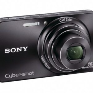 Sony Cyber-Shot DSC-W570 16.1 MP Digital Still Camera with Carl Zeiss Vario-Tessar 5x Wide-Angle Optical Zoom Lens and 2.7-inch LCD (Black) (OLD MODEL)