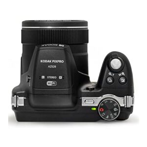 Kodak PIXPRO AZ528 16MP Astro Zoom Digital Camera with 52x Zoom and 3-Inch LCD Display (Black) Bundle with 32GB Class 10 UHS-I U1 SDHC Memory Card (2 Items)