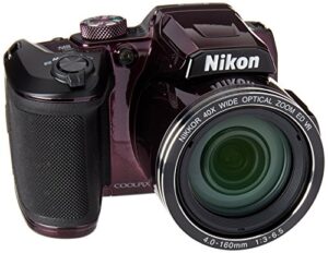 nikon – coolpix b500 16.0-megapixel digital camera – plum (renewed)