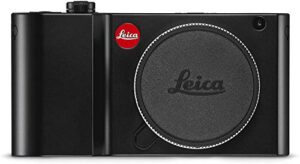 leica tl2 compact digital camera, black anodized finish 18187