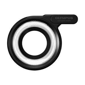 Olympus Tough TG-6 Digital Camera, Black LG-1 LED Light Guide