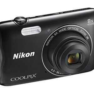 Nikon Coolpix A300 20 MP Point & Shoot Digital Camera, Black