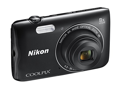 Nikon Coolpix A300 20 MP Point & Shoot Digital Camera, Black