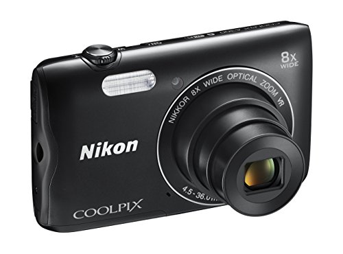 Nikon Coolpix A300 20 MP Point & Shoot Digital Camera, Black