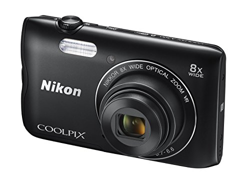 Nikon Coolpix A300 20 MP Point & Shoot Digital Camera, Black