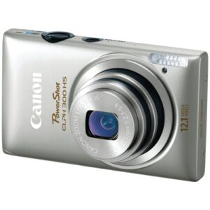 canon powershot elph 300 hs 12.1 mp cmos digital camera with full 1080p hd video (silver)