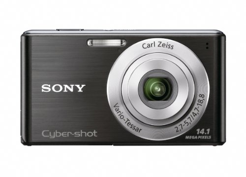 Sony Cyber-Shot DSC-W530 14.1 MP Digital Camera with Carl Zeiss Vario-Tessar 4x Wide-Angle Optical Zoom Lens and 2.7-inch LCD (Black) (OLD MODEL)