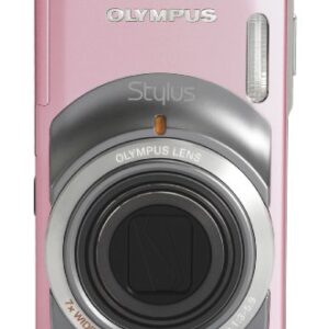 Olympus Stylus 7010 12MP Digital Camera with 7x Dual Image Stabilized Zoom and 2.7 inch LCD (Pink)