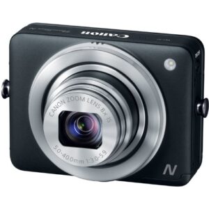 Canon PowerShot N 12.1 MP CMOS Digital Camera with 8x Optical Zoom and 28mm Wide-Angle Lens (Black)