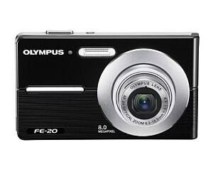 Olympus FE-20 8MP Digital Camera (Black)