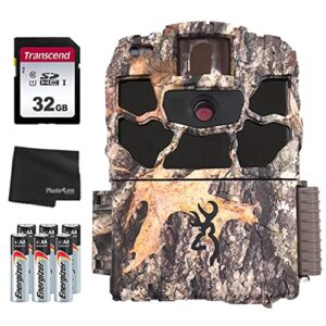 browning trail cameras dark ops max hd plus 20 mp trail camera + 32gb sd card, batteries and lens cleaning cloth
