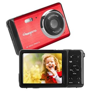 hd digital camera with 2.8″ tft screen,20mp 1080p rechargeable point and shoot camera,video camera compact portable cameras for kids, beginner,students,teens with 8x digital zoom