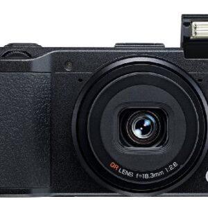 Ricoh GR 16.2 MP Digital Camera with 3.0-Inch LED Backlit (Black)