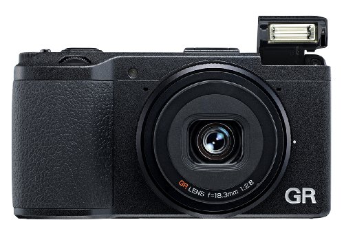 Ricoh GR 16.2 MP Digital Camera with 3.0-Inch LED Backlit (Black)