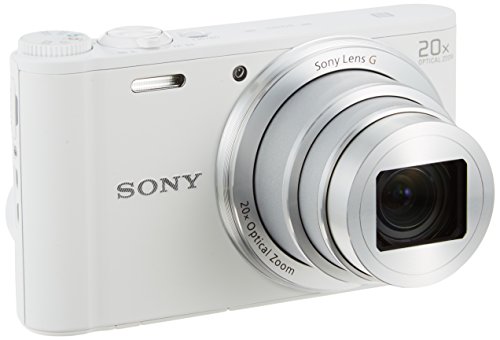 Sony DSCWX350 18 MP Digital Camera (White)