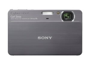 sony cybershot dsc-t700 10mp digital camera with 4x optical zoom with super steady shot image stabilization (grey)