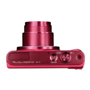 CANON 1073C001 20.2-Megapixel PowerShot(R) SX620 HS Digital Camera (Red)
