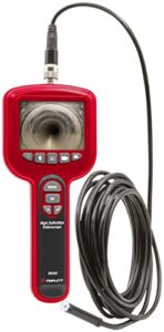 triplett br260 high definition videoscope with waterproof 5.5mm camera, 3″ color lcd display, and 2m cable