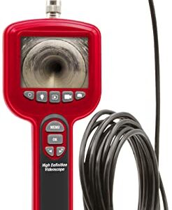 Triplett BR260 High Definition Videoscope with Waterproof 5.5mm Camera, 3" Color LCD Display, and 2M Cable