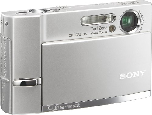 Sony Cybershot DSCT30 7.2MP Digital Camera with 3x Super SteadyShot Stabilization Zoom