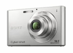 sony dsc-w330 14.1mp digital camera with 4x wide angle zoom with digital steady shot image stabilization and 3.0 inch lcd (silver) (old model)