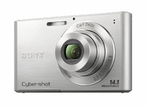 Sony DSC-W330 14.1MP Digital Camera with 4x Wide Angle Zoom with Digital Steady Shot Image Stabilization and 3.0 inch LCD (Silver) (OLD MODEL)