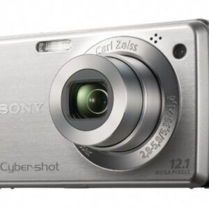 Sony Cybershot DSC-W220 12.1MP Digital Camera with 4x Optical Zoom with Super Steady Shot Image Stabilization (Silver)