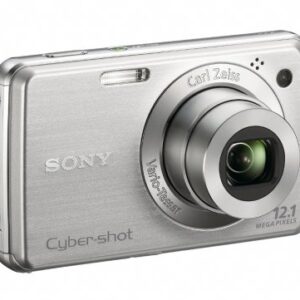 Sony Cybershot DSC-W220 12.1MP Digital Camera with 4x Optical Zoom with Super Steady Shot Image Stabilization (Silver)