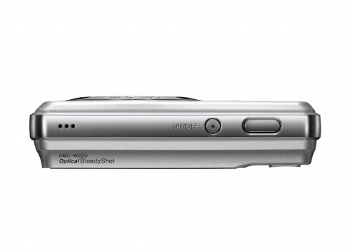 Sony Cybershot DSC-W220 12.1MP Digital Camera with 4x Optical Zoom with Super Steady Shot Image Stabilization (Silver)