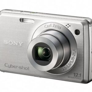 Sony Cybershot DSC-W220 12.1MP Digital Camera with 4x Optical Zoom with Super Steady Shot Image Stabilization (Silver)