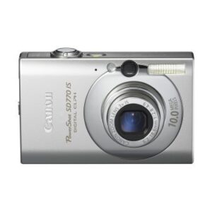 Canon PowerShot SD770 IS 10MP Digital Camera with 3x Optical Image Stabilized Zoom (Silver)