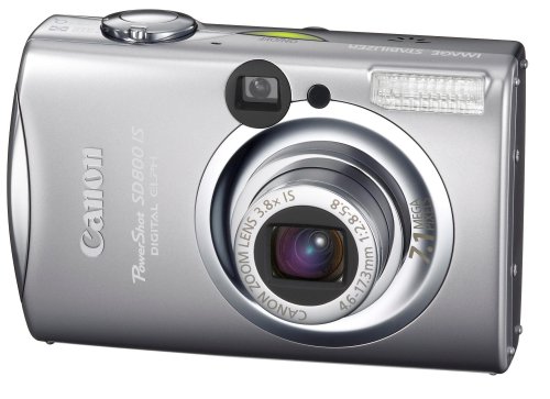 Canon PowerShot SD800 IS 7.1MP Digital Elph Camera with 3.8x Wide Angle Image-Stabilized Optical Zoom (OLD MODEL)