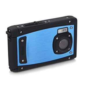 Coleman C40WP-BL Venture HD 20 Mega Pixels Waterproof Underwater Digital Camera with Full 1080p HD Video, 2.5" LCD & 8X Digital Zoom, Blue