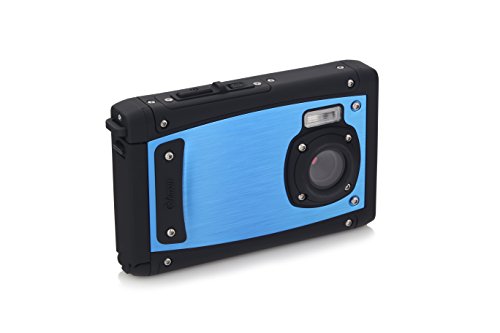 Coleman C40WP-BL Venture HD 20 Mega Pixels Waterproof Underwater Digital Camera with Full 1080p HD Video, 2.5" LCD & 8X Digital Zoom, Blue