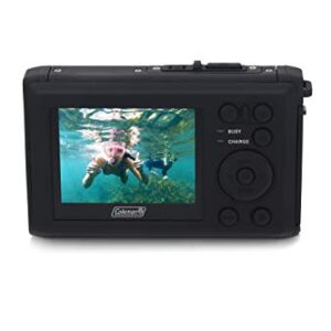 Coleman C40WP-BL Venture HD 20 Mega Pixels Waterproof Underwater Digital Camera with Full 1080p HD Video, 2.5" LCD & 8X Digital Zoom, Blue