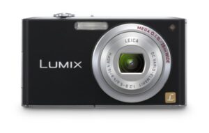 panasonic lumix dmc-fx33k 8.1mp digital camera with 3.6x wide angle mega optical image stabilized zoom (black)