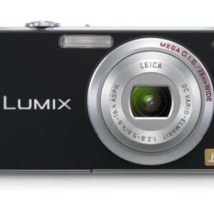 Panasonic Lumix DMC-FX33K 8.1MP Digital Camera with 3.6x Wide Angle MEGA Optical Image Stabilized Zoom (Black)