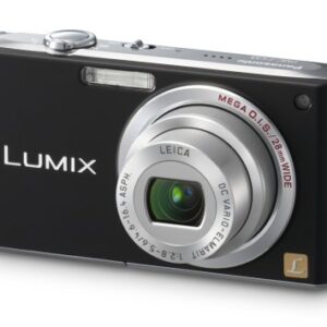 Panasonic Lumix DMC-FX33K 8.1MP Digital Camera with 3.6x Wide Angle MEGA Optical Image Stabilized Zoom (Black)