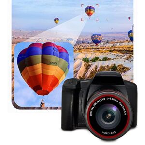 Gspmoly Digital Camera 16MP 2.4 Inch LCD Screen 16X Digital Zoom Digital Camera Small Camera for Teens Students Boys Girls Seniors, A Beginner's First Camera, Document Xmas Family Smile