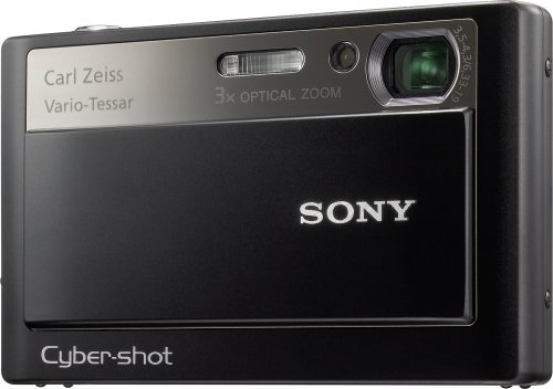 Sony Cybershot DSC-T20 8MP Digital Camera with 3x Optical Zoom and Super Steady Shot (Black)