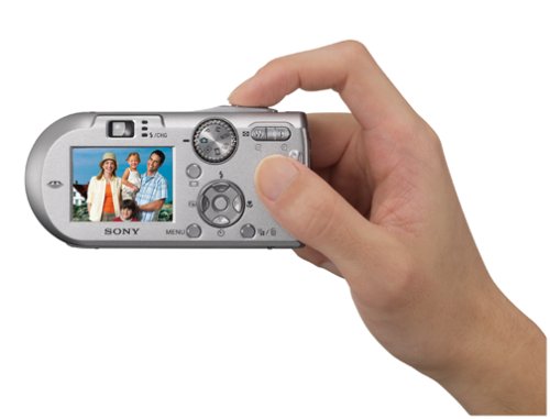 Sony Cybershot DSCP100 5.1MP Digital Camera with 3x Optical Zoom