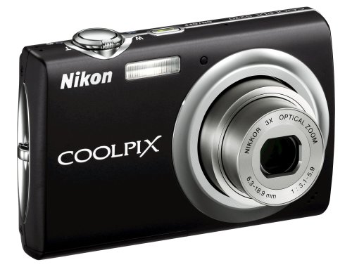 Nikon Coolpix S220 10MP Digital Camera with 3x Optical Zoom and 2.5 inch LCD (Graphite Black)